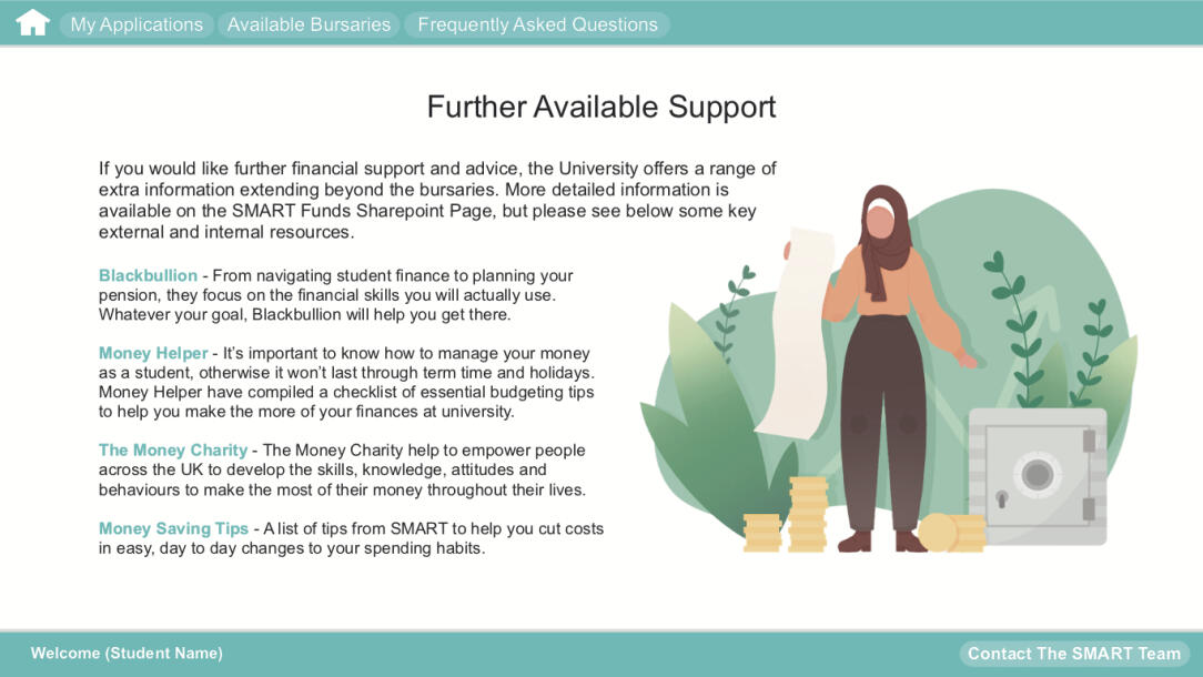 Further Support Page